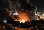 اسرائیل کے جنگی طیاروں کی غزہ پر وحشیانہ بمباری