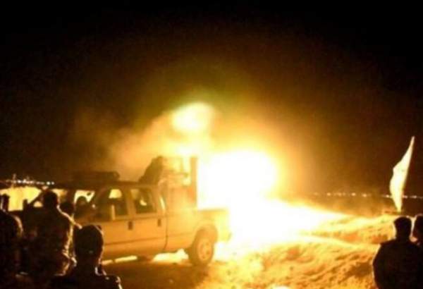 شهادت ۱۰ نیروی الحشد الشعبی در حمله تروریستی داعش در صلاح الدین عراق