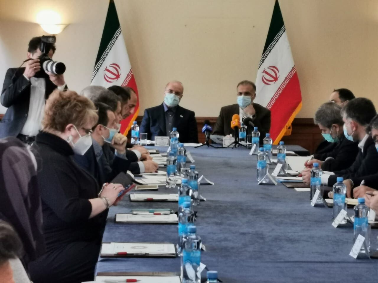 قاليباف: العوائق أمام التجارة بين إيران وروسيا على جدول الأعمال
