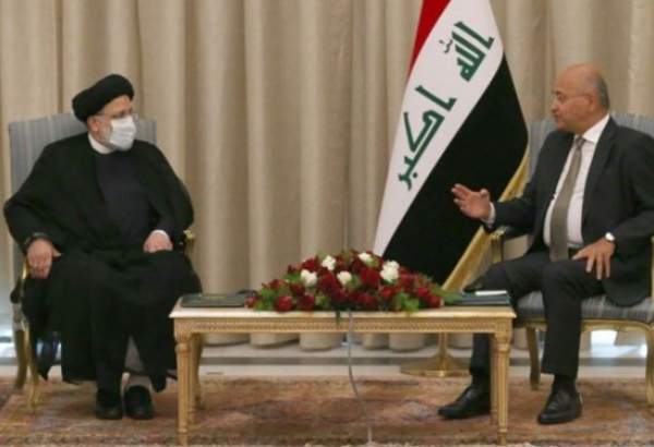 دیدار و گفت‌وگوی رئیس قوه قضائیه با رئیس‌جمهور عراق