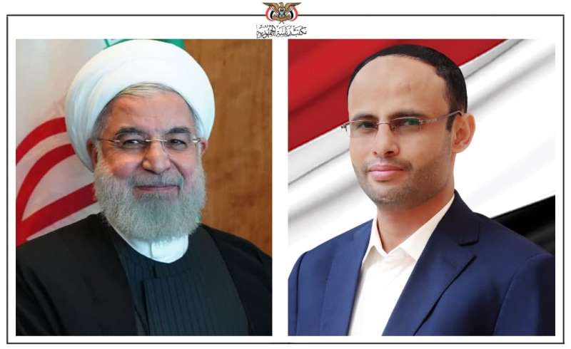 الرئيس المشاط يهنئ الرئيس الإيراني بذكرى انتصار الثورة الإسلامية
