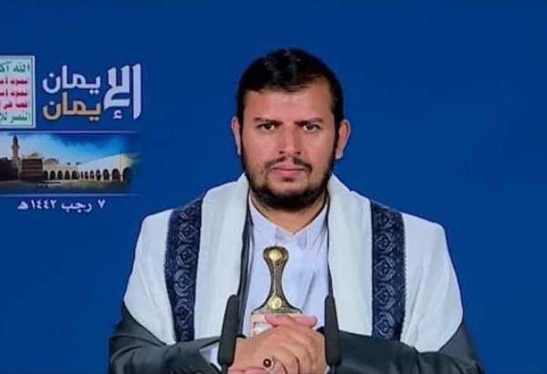 The leader of the Yemeni Ansarullah movement, Abdul-Malik al-Houthi, delivers a televised speech from Sana’a, Yemen, on February 19, 2021. (photo)