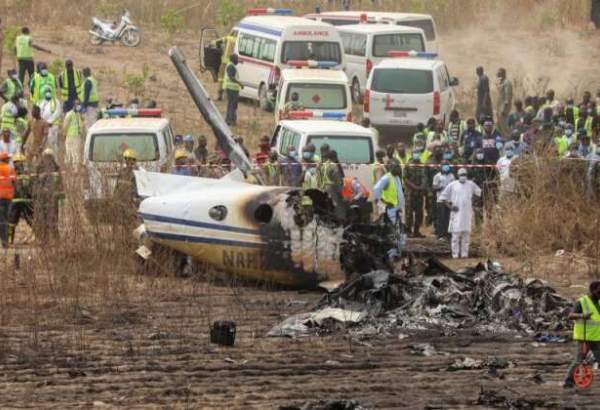 ۷ کشته در سقوط یک فروند هواپیمای نظامی در نیجریه