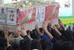 پیکر شهید ناجا در زاهدان تشییع شد