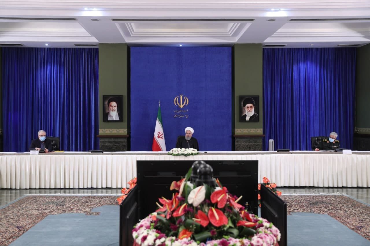 الرئيس روحاني يؤكد على حظر السفر الى بعض المدن بسبب تفشي فايروس كورونا