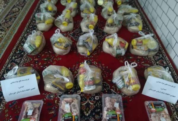 توزیع ۱۵۰ سبد غذایی بین نیازمندان دزفول در آستانه نیمه شعبان