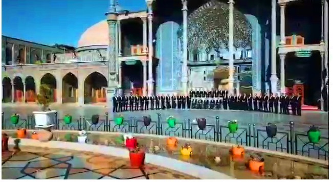 " أسماء الله الحسنى " أداء: اتحاد فرق الإنشاد الديني في مدينة قم المقدسة