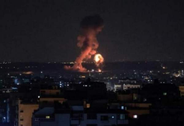 Israeli regime ponds Gaza Strip with ground, aerial attacks