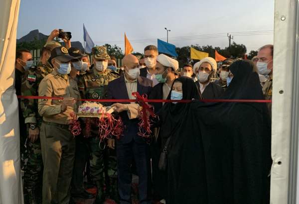 بیمارستان صحرایی کرونایی ارتش در اصفهان راه اندازی شد
