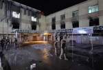 جان باختن 130 نفر در آتش‌سوزی بیمارستان ابن الخطیب بغداد