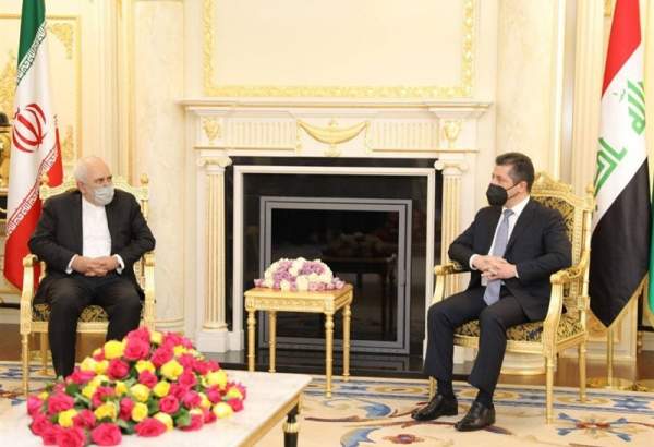 M. Zarif rencontre les principales autorités kurdes à Erbil