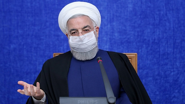 الرئيس روحاني يدعو المواطنين الى الالتزام أكثر بالتعليمات الصحية