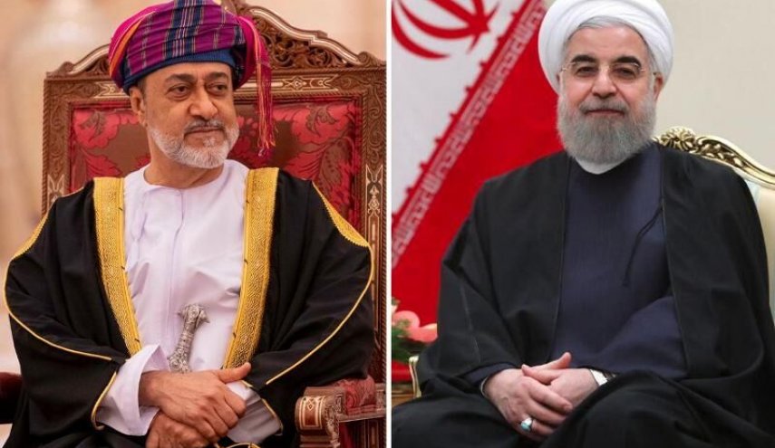 سلطان عمان يهنئ الرئيس روحاني لمناسبة عيد الفطر السعيد