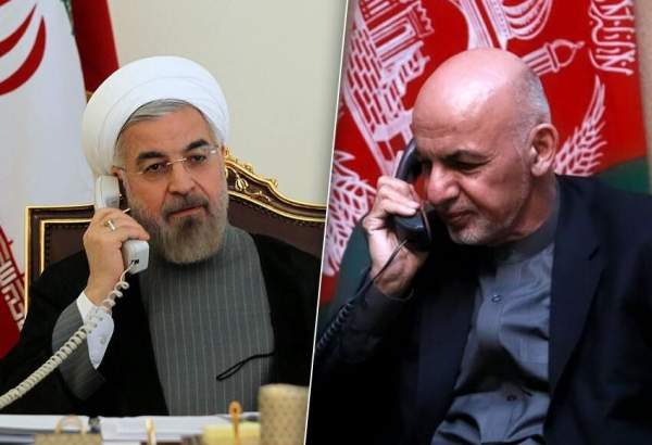 ایرانی صدر حسن روحانی کا افغان صدر اشرف غنی کو فون
