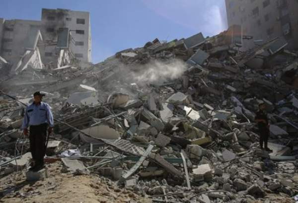 10 شهید و 40 مجروح در بمباران شب گذشته مناطق مسکونی نوار غزه