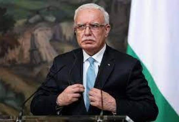Palestinian FM raps Israeli war crimes stresses Tel Aviv regime to be called “occupying colonial power”