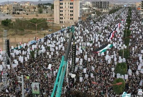 برگزاری راهپیمایی های گسترده حمایت از فلسطین در سه استان یمن