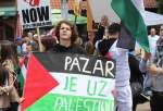 People in Serbia voice solidarity with Palestinians under Israeli fire (photo)  