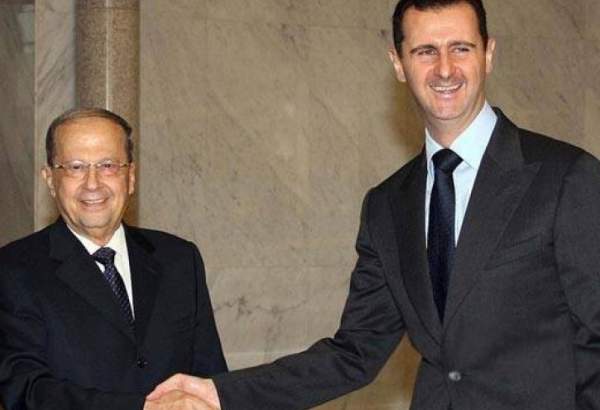 میشل عون انتخاب مجدد بشار اسد به ریاست جمهوری سوریه را تبریک گفت