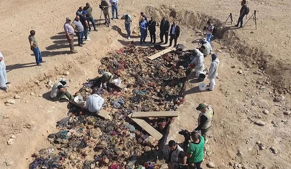 اكتشاف مقبرة جماعية جديدة في محافظة ديالى شرق العراق