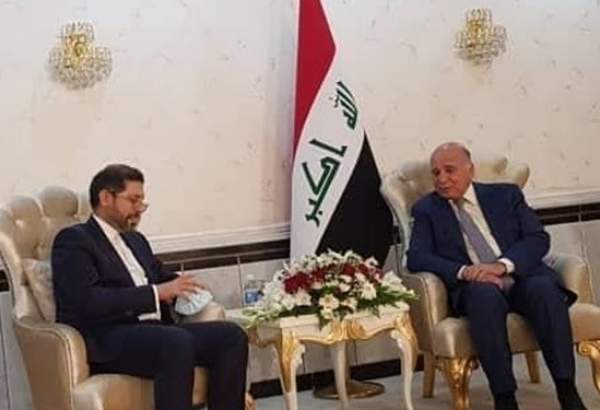 خطیب‌زاده با وزیر خارجه عراق دیدار و گفتگو کرد