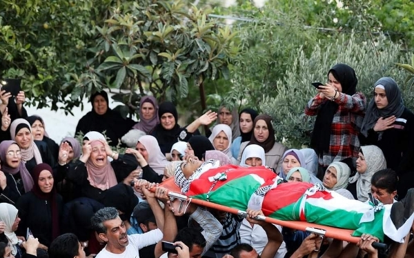 Palestinian teen killed, 95 people injured in West Bank anti-settlement protest