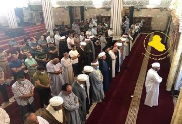 برپایی نماز وحدت شیعه و سنی در اعظمیه بغداد