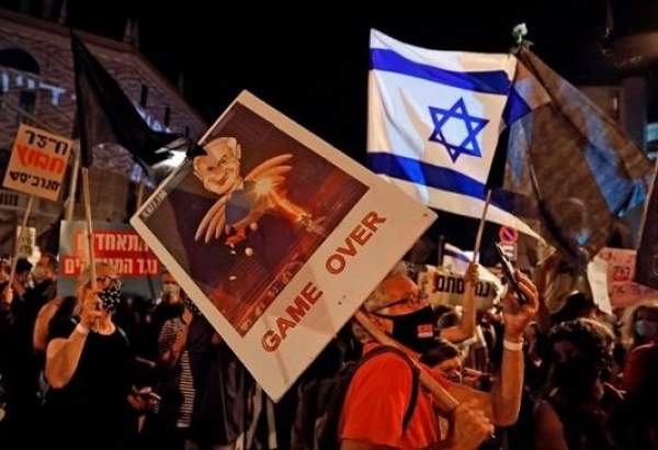 Les manifestants anti-Netanyahou célèbrent leur victoire avant l