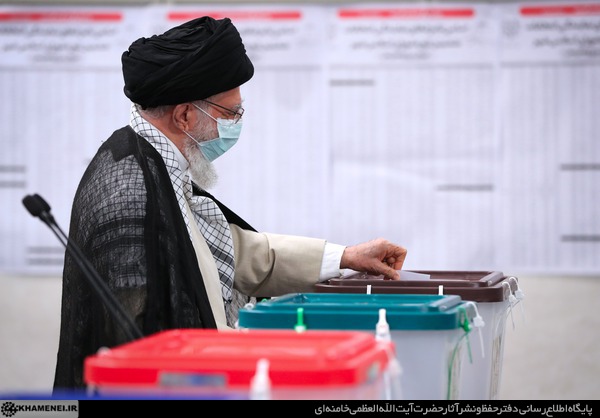 Supreme Leader cast his vote in presidential election 2021 (video)  