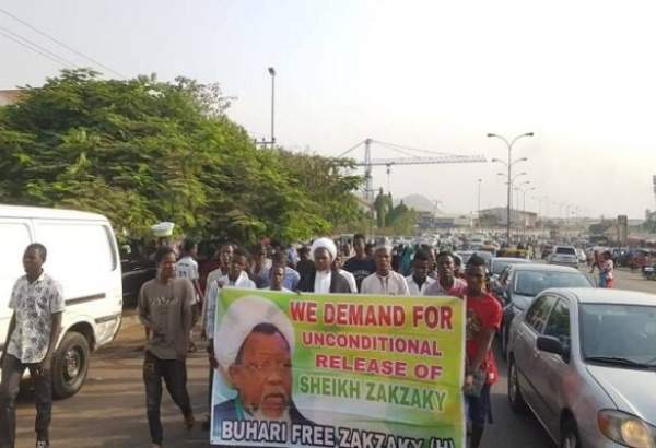 تظاهرات اعتراض‌آمیز طرفداران شیخ زکزاکی در نیجریه