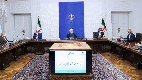 الرئيس روحاني : السلع الاساسية والضرورية مؤمنة بما فيه الكفاية