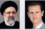 بشار اسد و رئیسی بر تقویت همکاری‌های دوجانبه تأکید کردند