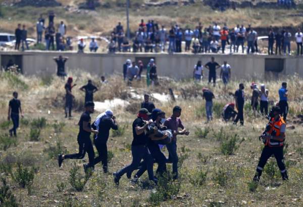 Over 400 Palestinians injured in clash with Israeli forces