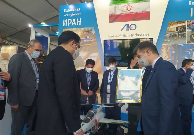 ايران تشارك في معرض "الطيران والفضاء" الدولي الخامس عشر –ماكس 2021  