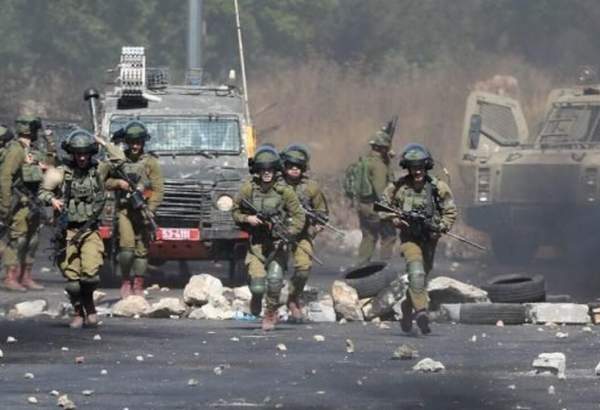 یورش نظامیان صهیونیست به  تظاهرات فلسطینیان علیه شهرکسازی