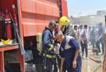 بیمارستانی در استان واسط عراق دچار آتش سوزی شد