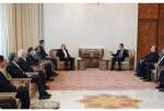 بشار اسد در دیدار قالیباف: ایران شریک اصلی سوریه است