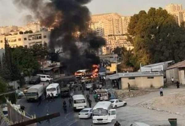 انفجار در شمال دمشق