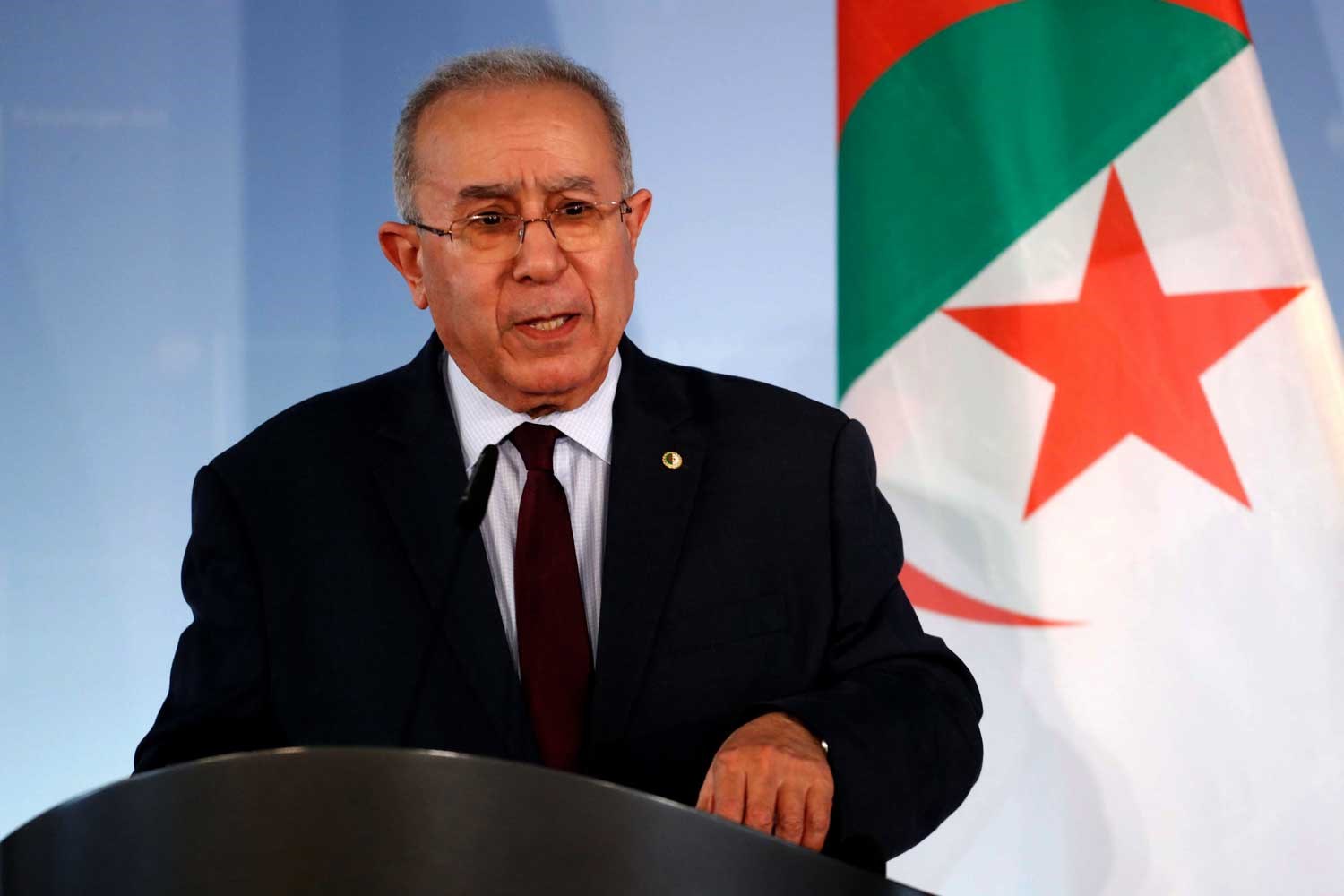 وزير الشؤون الخارجية الجزائري رمطان لعمامرة