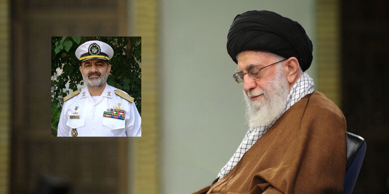تعيين الاميرال " شهرام ايراني" قائدا للقوة البحرية الايرانية