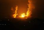 الطائرات الحربية الإسرائيلية تشن سلسلة غارات فجر الاحد على مواقع بغزة