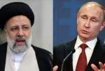 روس کے صدر ولادیمیر پوتین کا  ایران کے صدر سید ابراہیم رئیسی کو فون