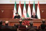 نشست خبری مشترک روسای جمهور ایران و تاجیکستان  