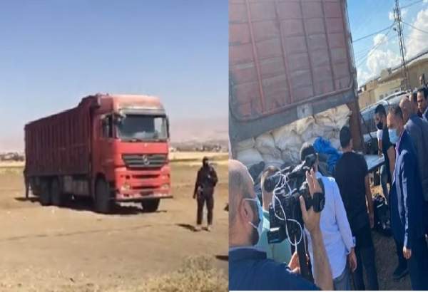لبنان:سکیورٹی اہلکاروں نے 20 ٹن آمونیئم نائٹریٹ سے لدے ایک ٹرک ضبط کر لیا