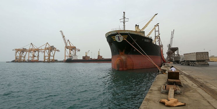 کشتی حامل گاز وارد بندر الحدیده یمن شد