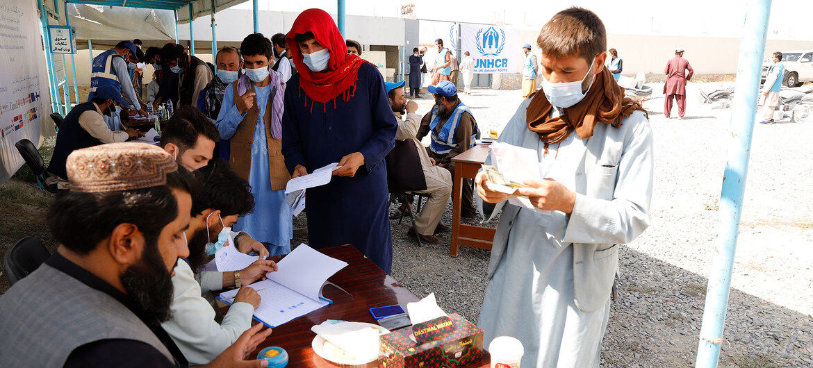 کمک های فوری بشردوستانه سازمان ملل به افغانستان