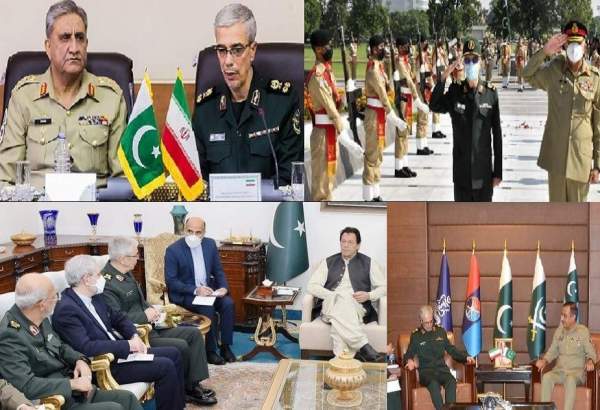 ایران کے چیف آف جنرل سٹاف اور پارلیمانی وفد کے حالیہ دورہ پاکستان