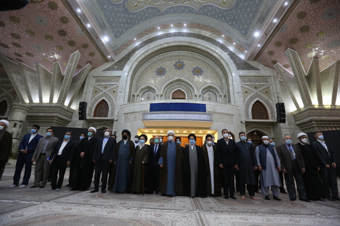 تجدید میثاق شرکت کنندگان در سی‌وپنجمین کنفرانس بین‌المللی وحدت اسلامی با آرمان‌های امام خمینی(ره)