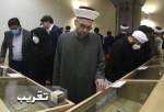 ضیوف المؤتمر الدولي 35 للوحدة الاسلامية يزورون المكتبة الوطنية في طهران  