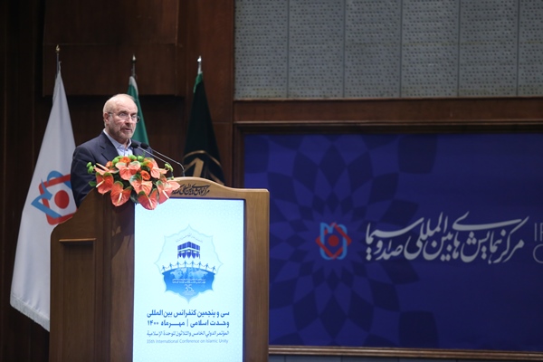 قاليباف : الوحدة الاسلامية لا تتحقق الا من خلال التمسك بالعقائد والاهداف المشتركة